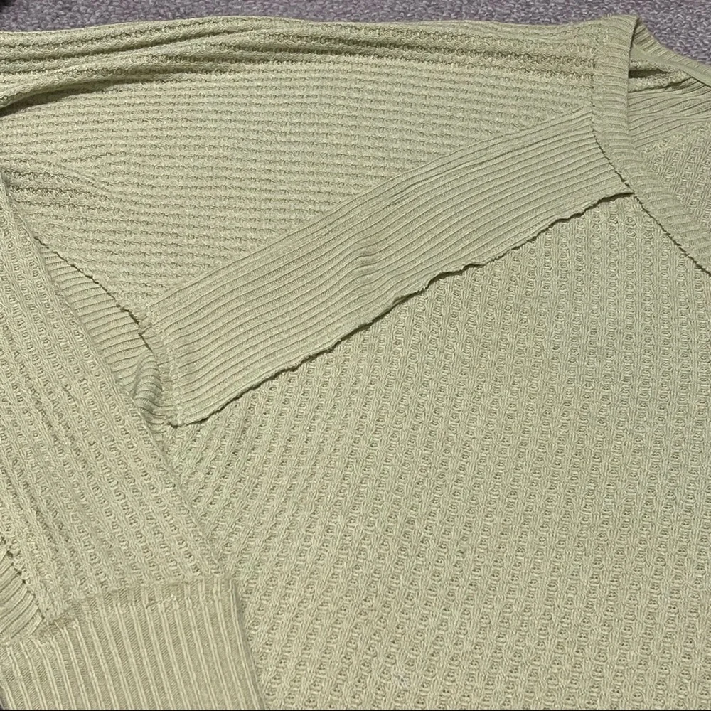 Free People We the Free Santa Clara Thermal in Pear (XS) - Picture 5 of 6